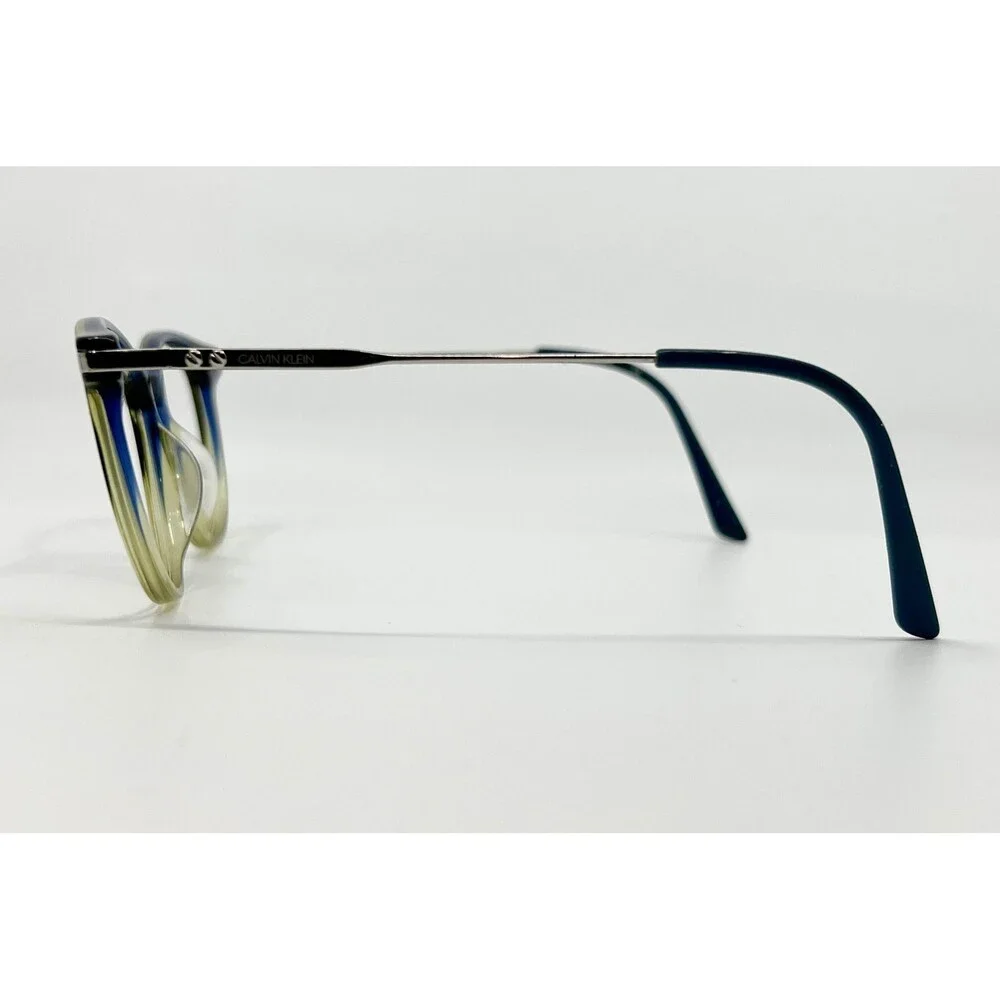 Calvin Klein Eyeglasses Women Blue Green CK19712 428 51-17-140